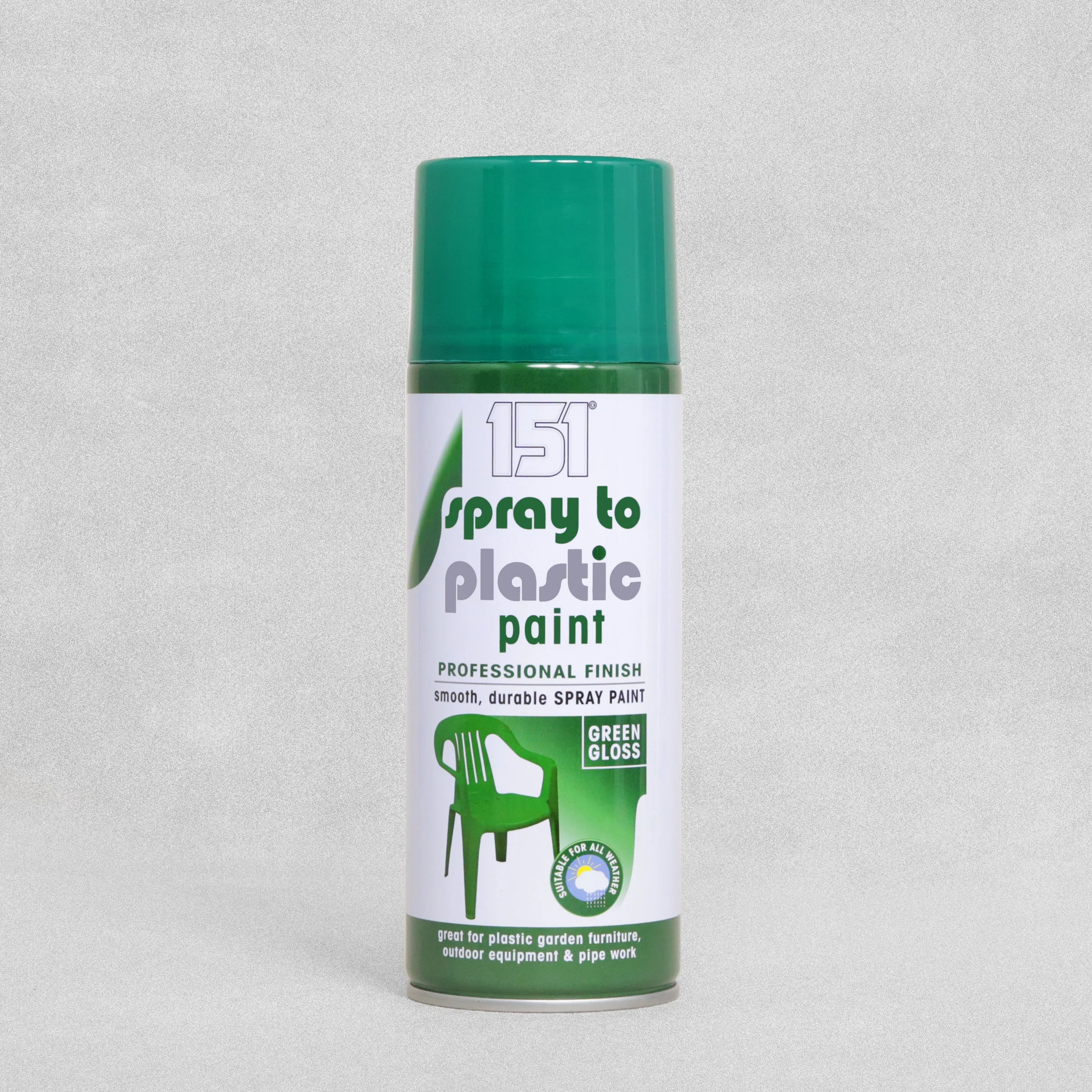 151 Spray to Plastic Paint - Green Gloss - 400ml