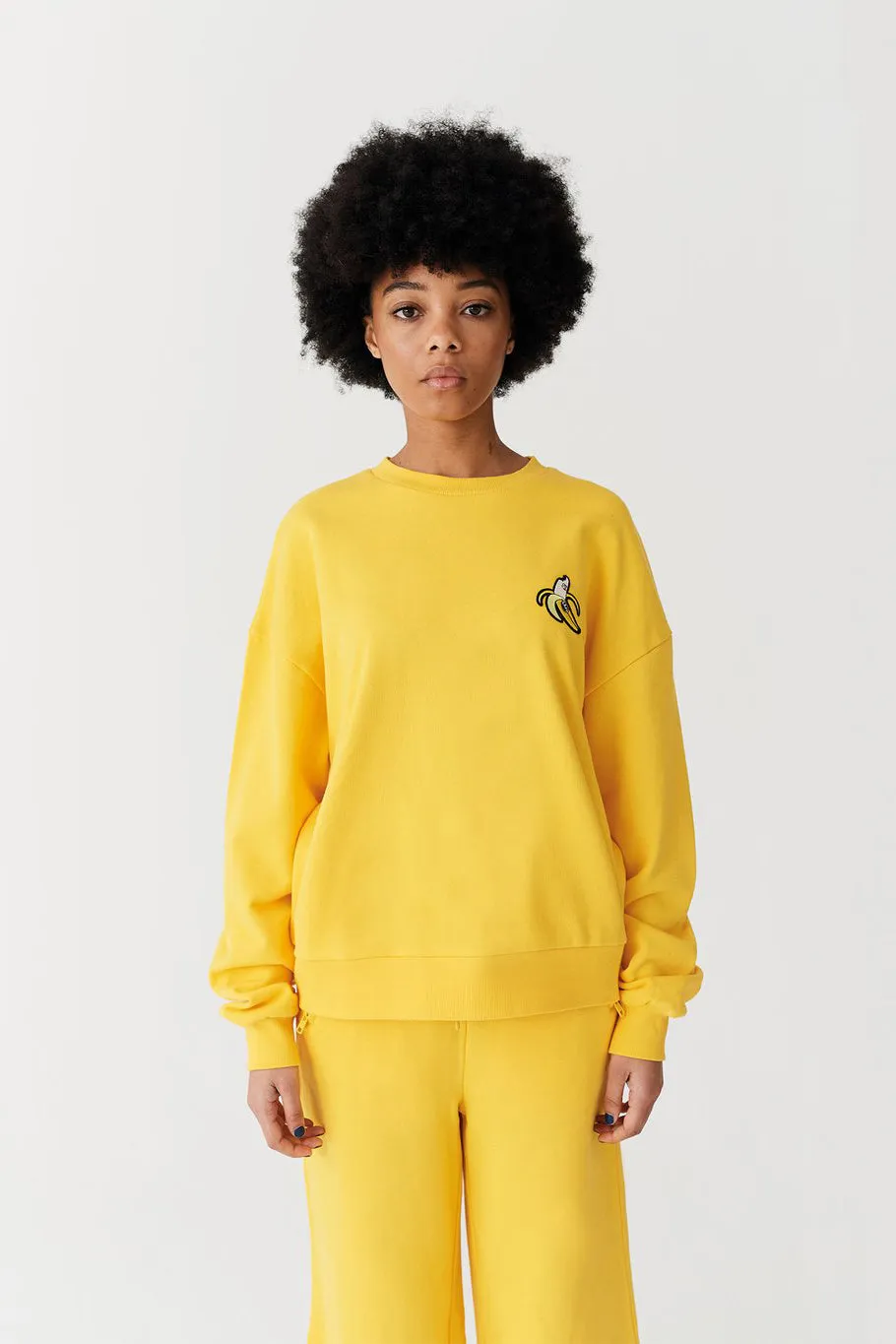 Banana Sweatshirt - Yellow