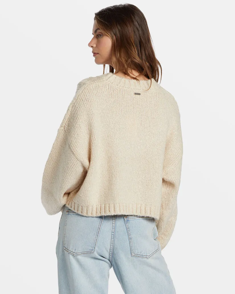 BILLABONG Modern Love Cableknit Sweater