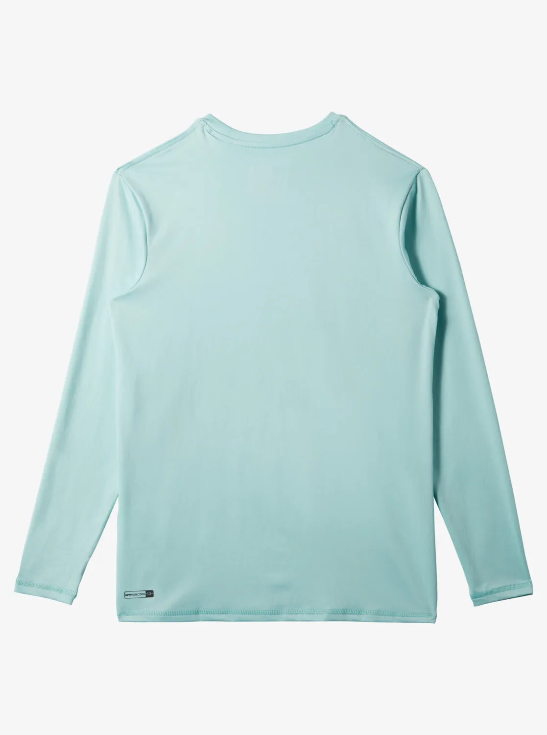 Boys 8-16 Solid Streak Long Sleeve - Pastel Turquoise