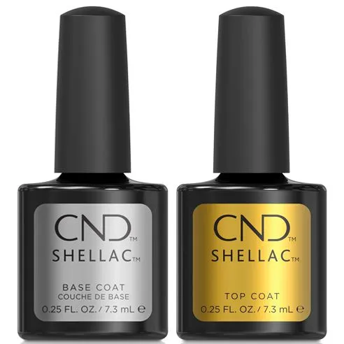 CND Shellac - Base & Top Coat