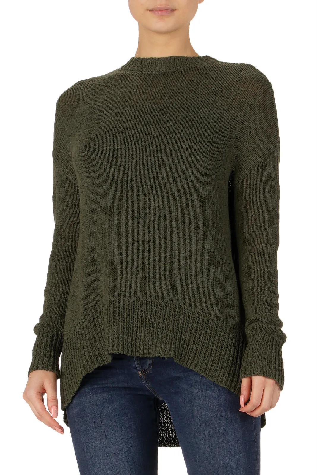 Crew Neck Oversized Sweater