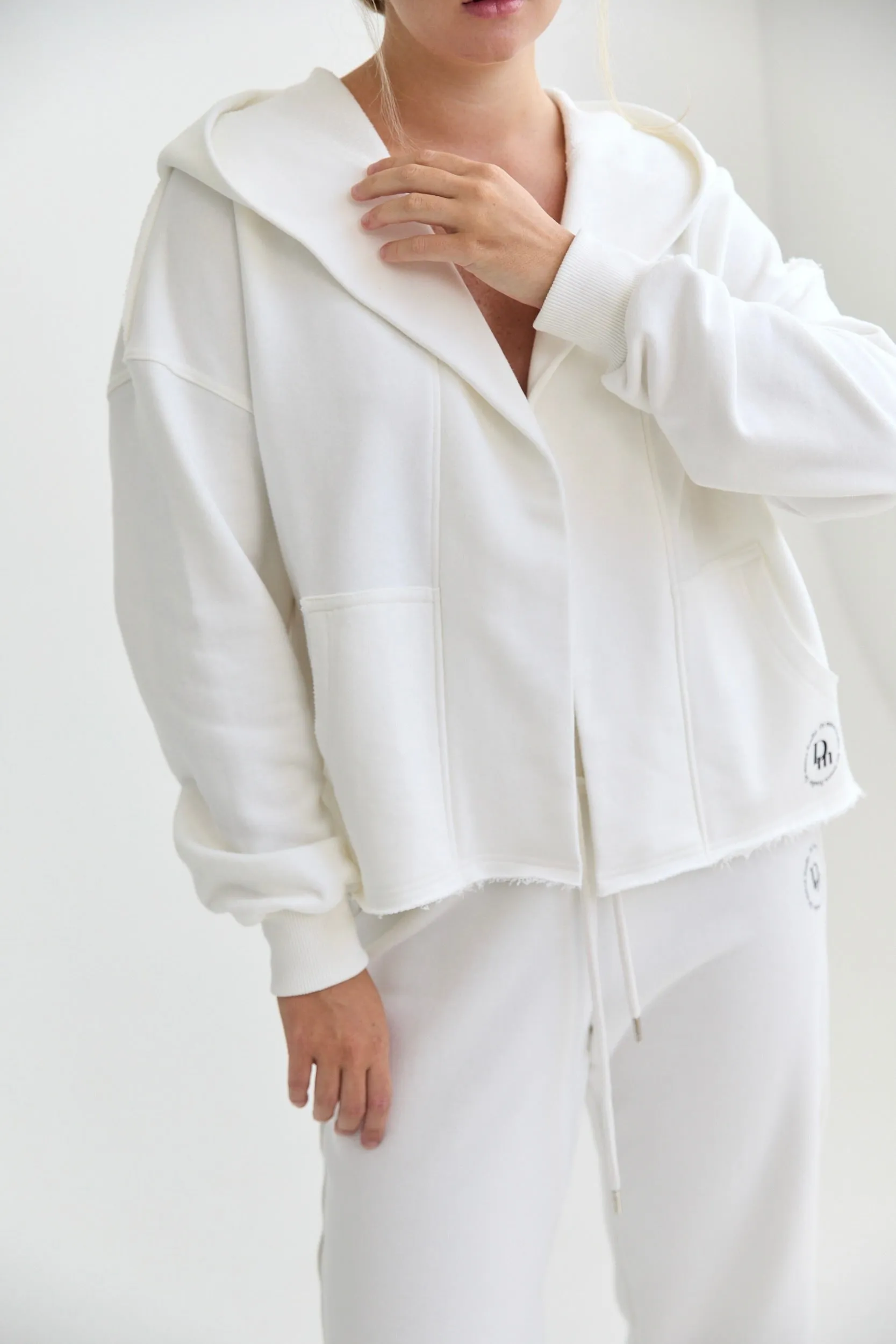 Dé cardigan - off white