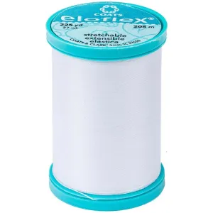 Eloflex Stretch Thread 225yd, White