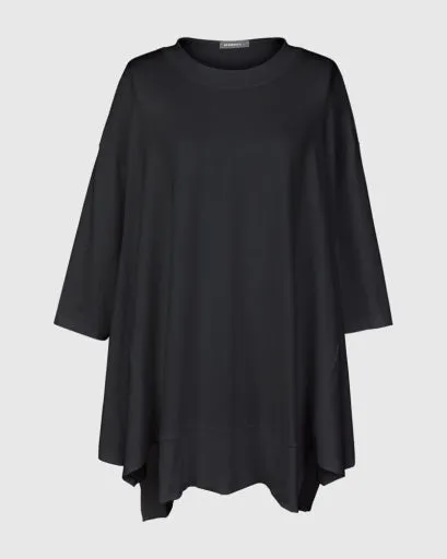 Essential Trapeze Top, Black