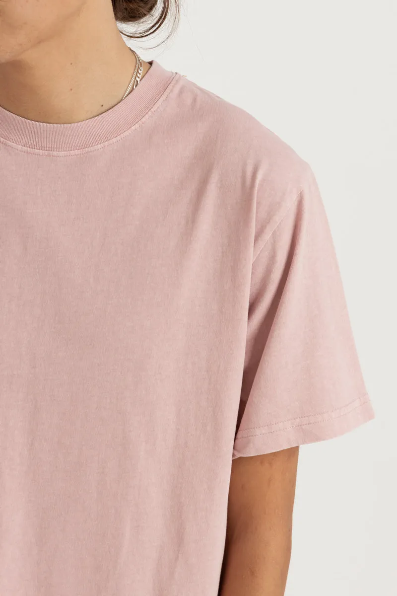 Essential Vintage Ss T-Shirt Mauve