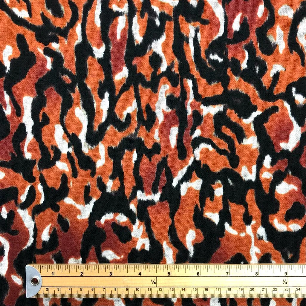 Fantasy Animal Print Ponte Roma Fabric