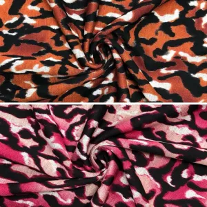 Fantasy Animal Print Ponte Roma Fabric