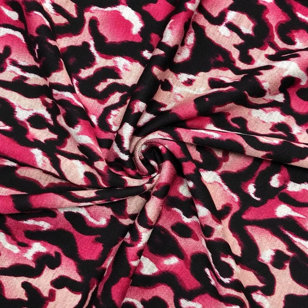 Fantasy Animal Print Ponte Roma Fabric