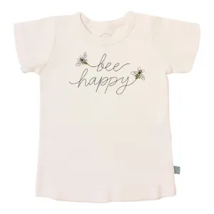 Finn   Emma Organic Tee - Bee Happy