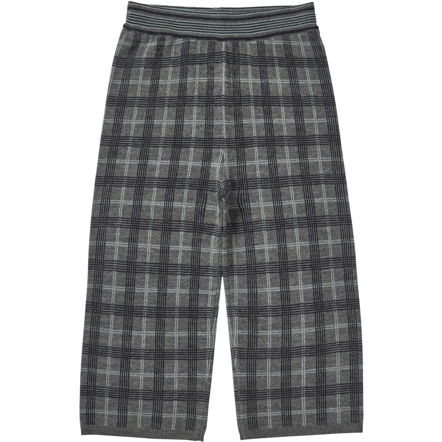 FUB Grey Melange Check Pants