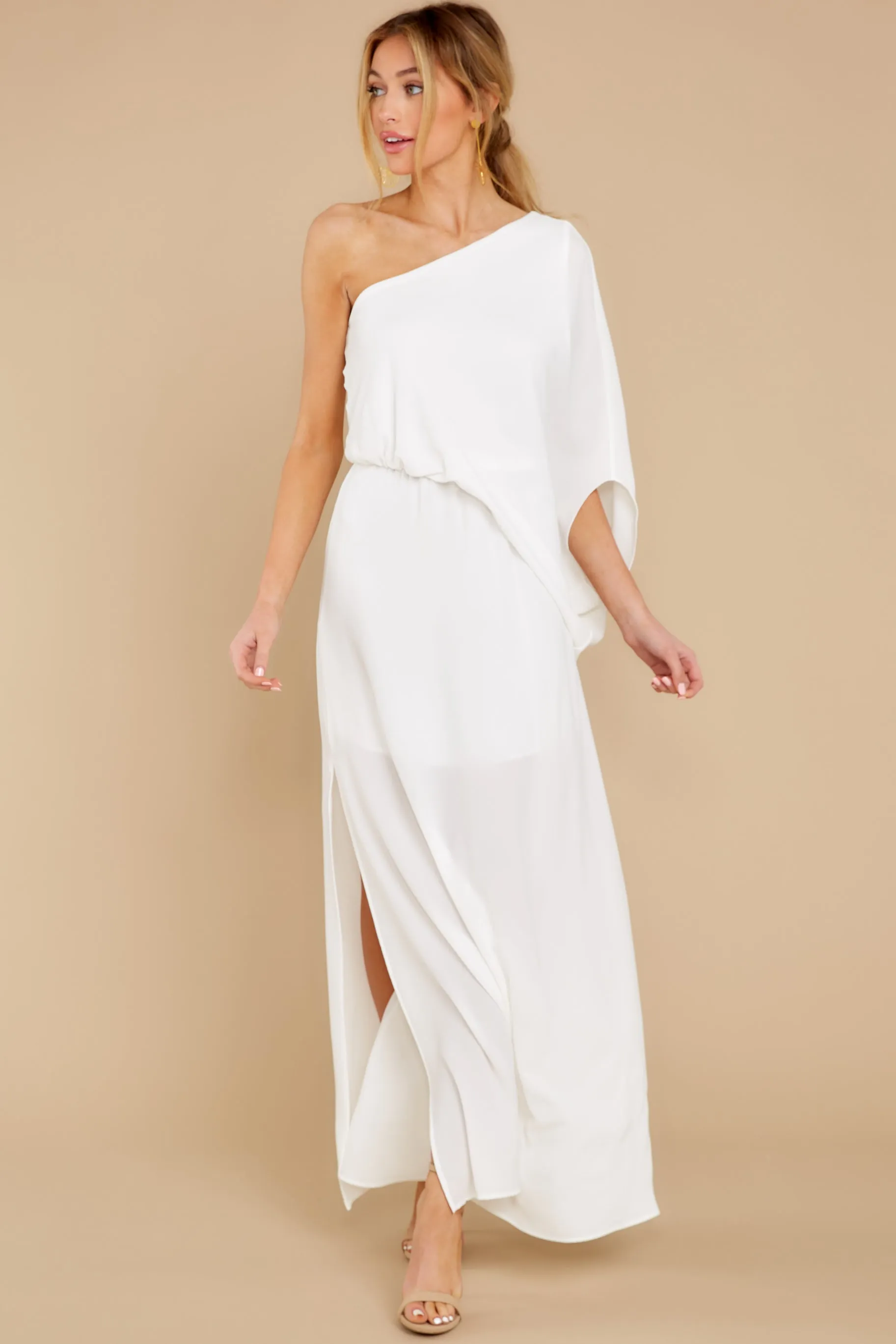 Get Obsessed White Maxi Dress