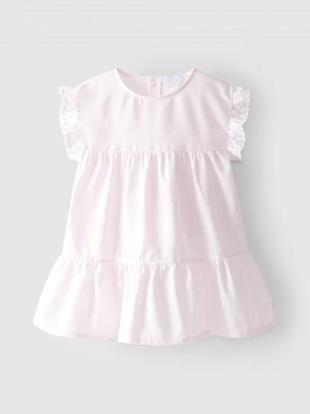 Girls Sleeveless Tiered Dress