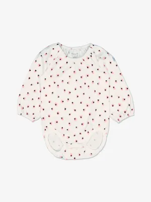 Heart Print  Babygrow