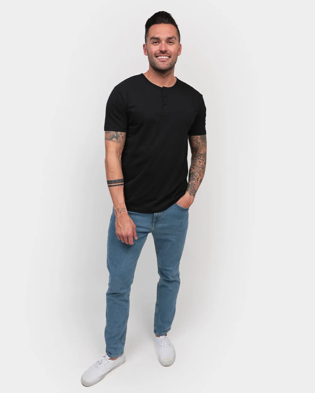 Henley Tee - Non-Branded