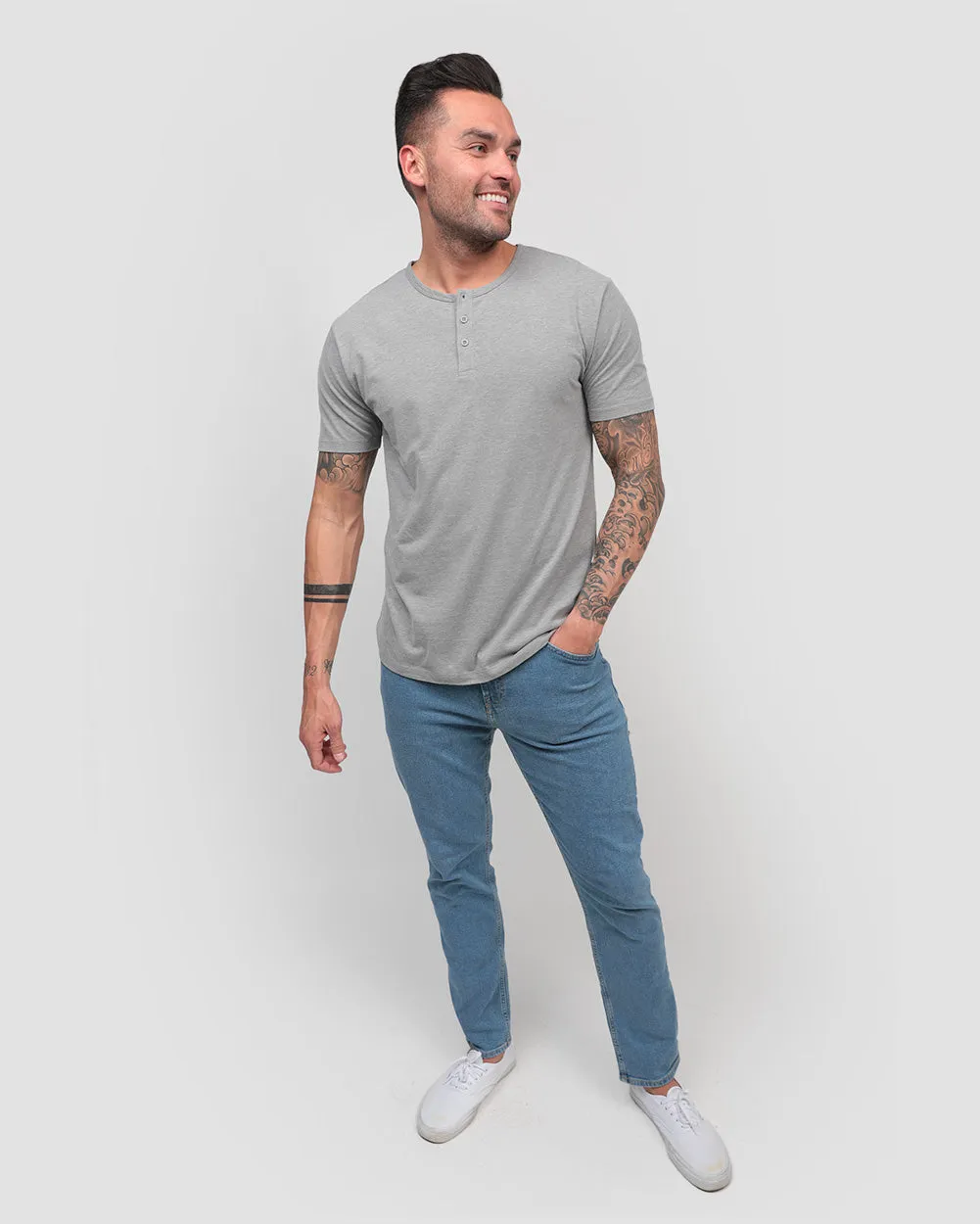 Henley Tee - Non-Branded