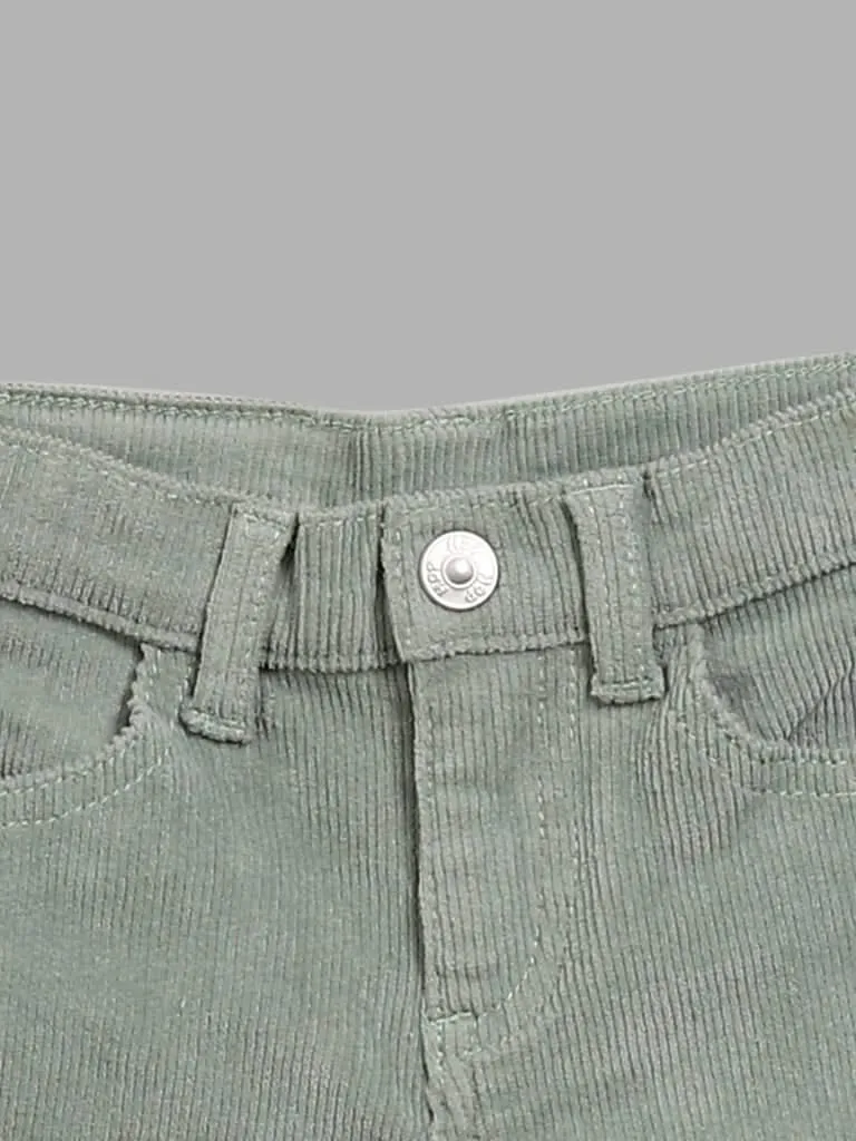 HOP Kids Sage Corduroy Trousers