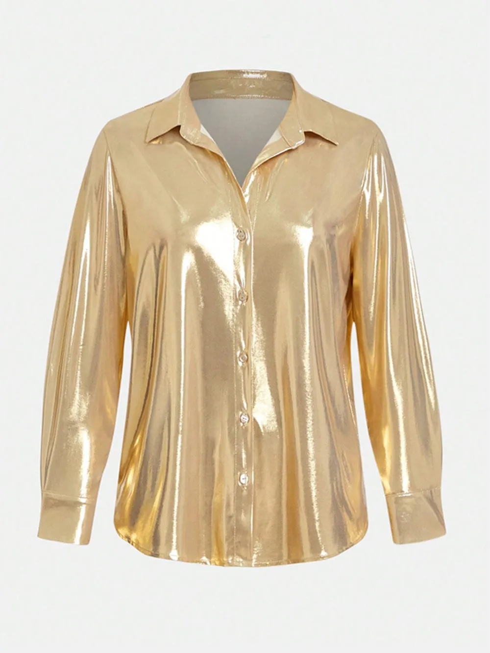 Jeevan Metallic Chic Shirt