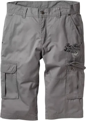 Long shorts regular fit Bpc Bonprix Collection, gray