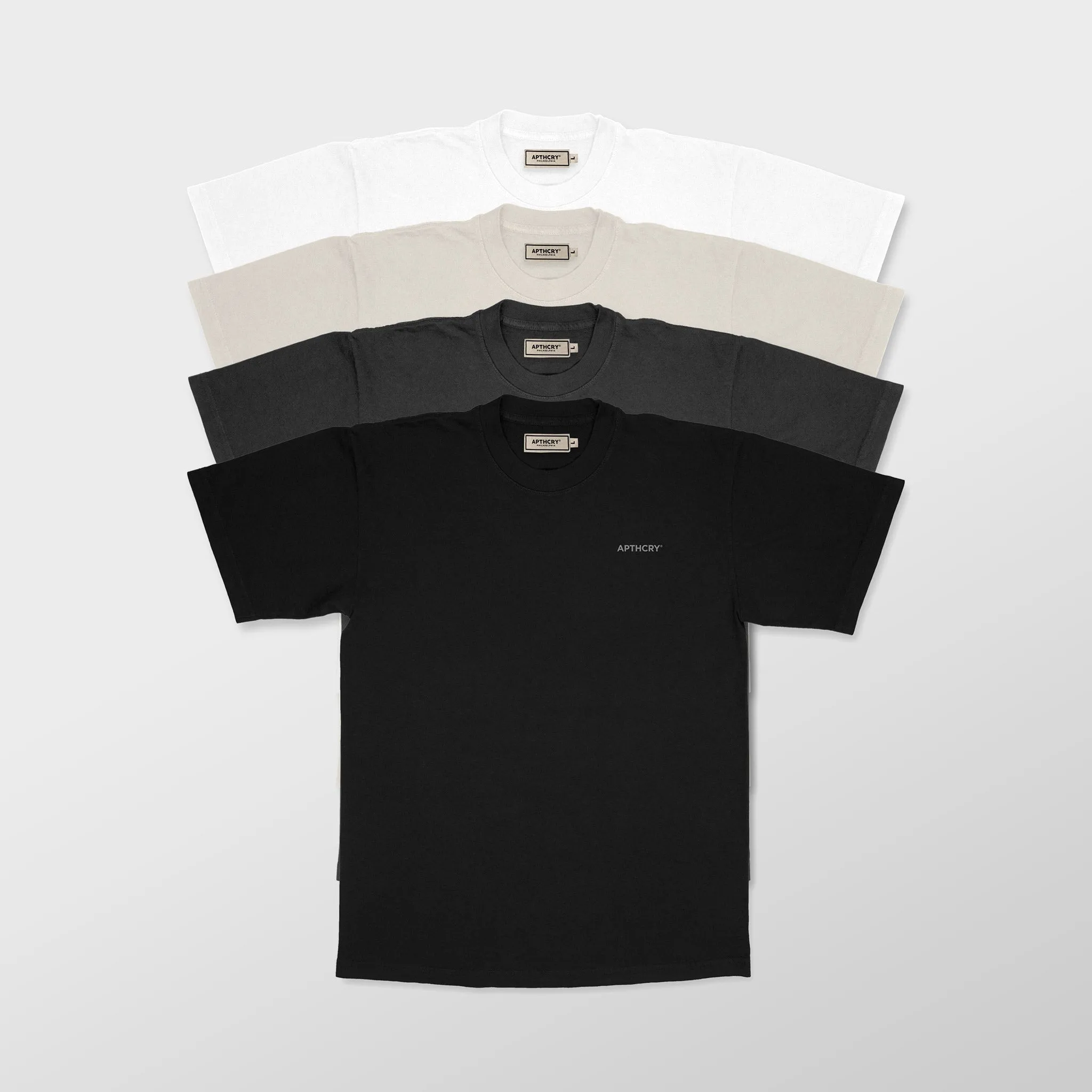 Micro Logo Tee - 4 Pack