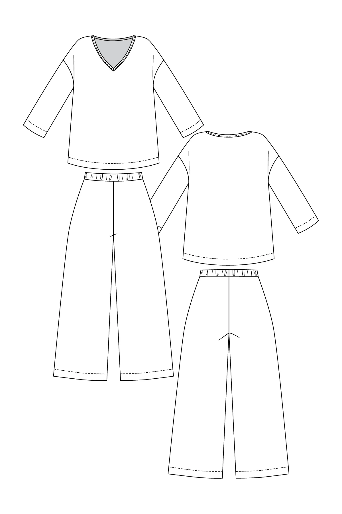 Olo Tee & Pant Set