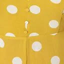 Pear Yellow & White Polka Dot Jumpsuit