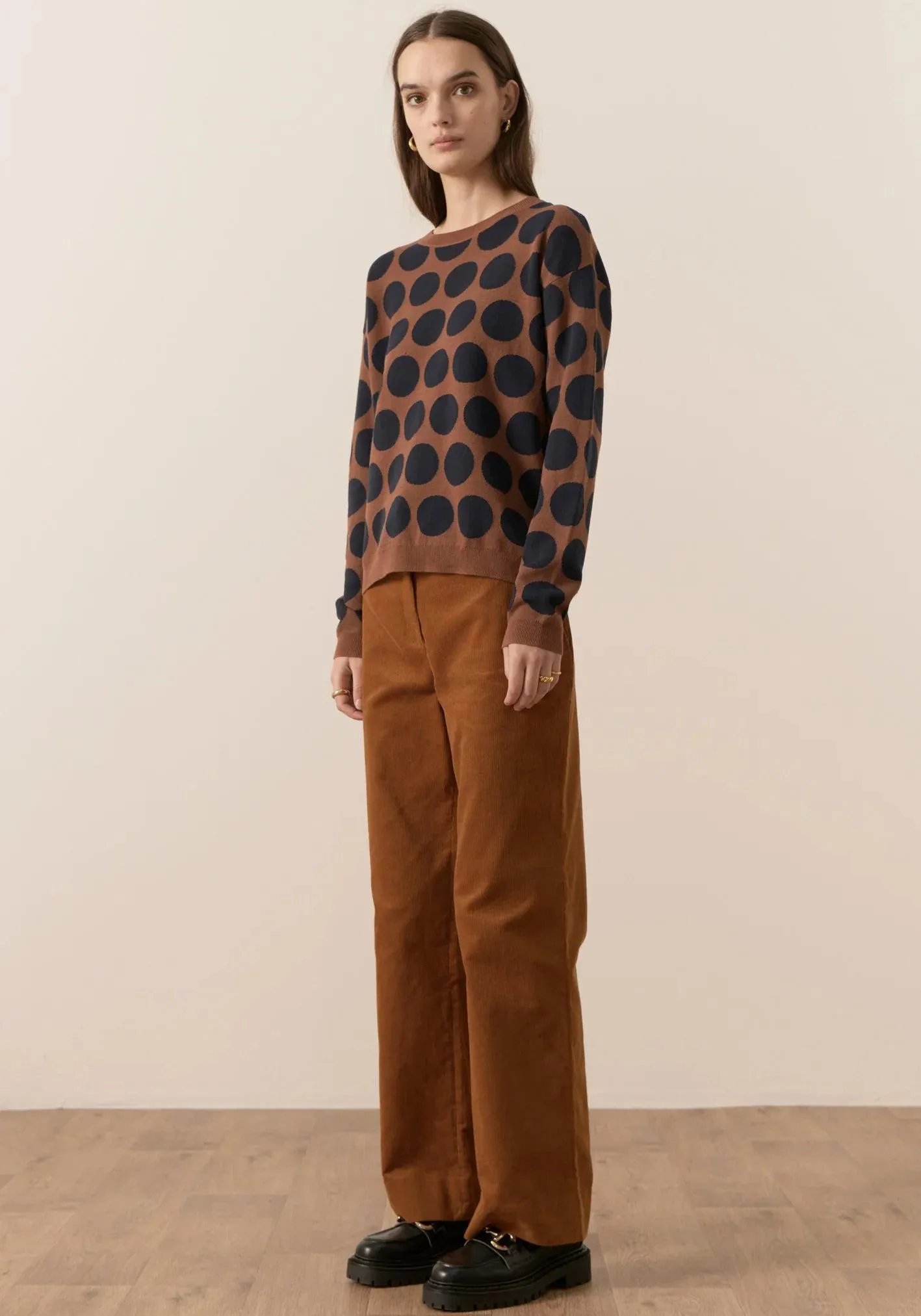 POL Thomas Corduroy Pant in Toffee