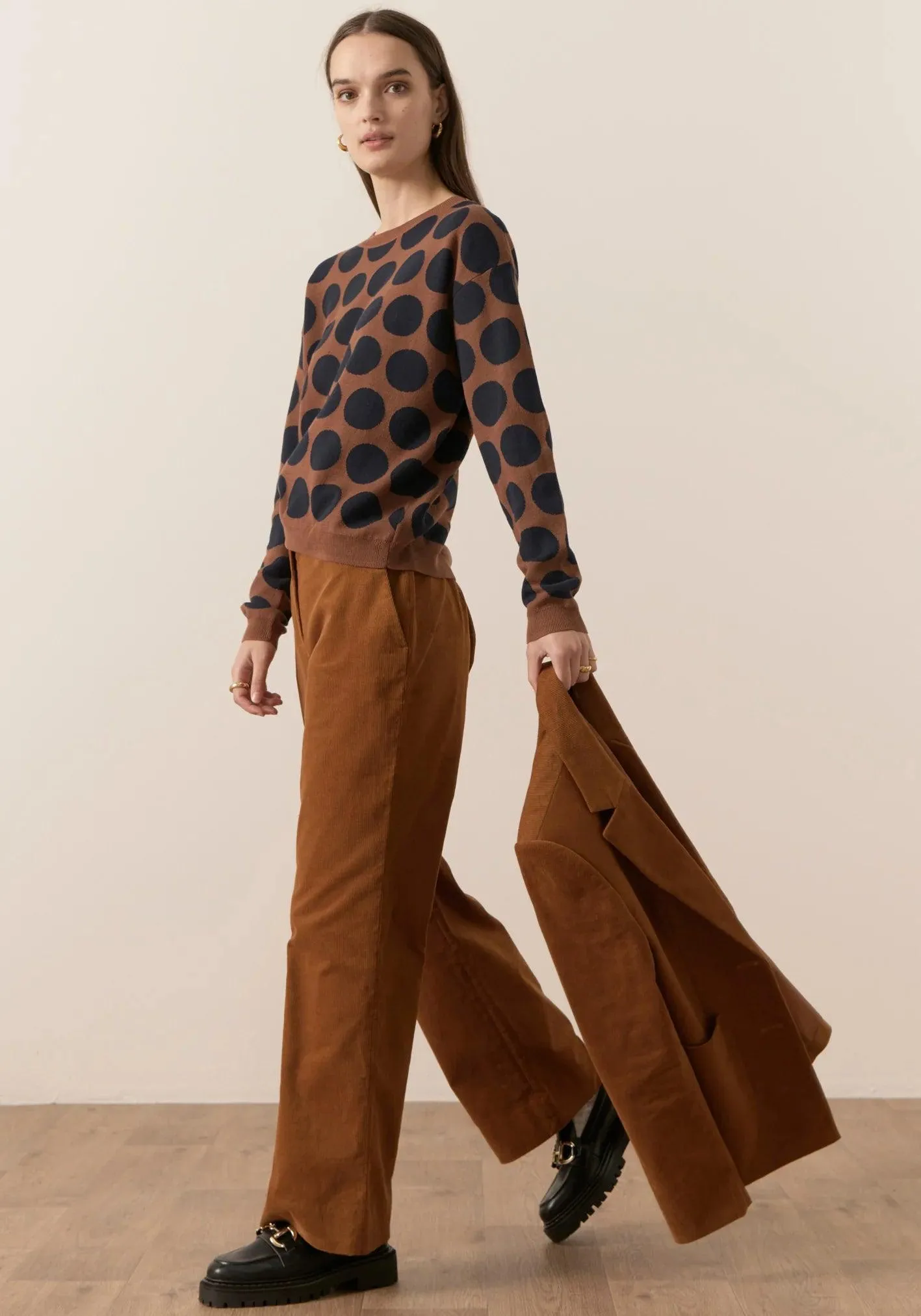 POL Thomas Corduroy Pant in Toffee