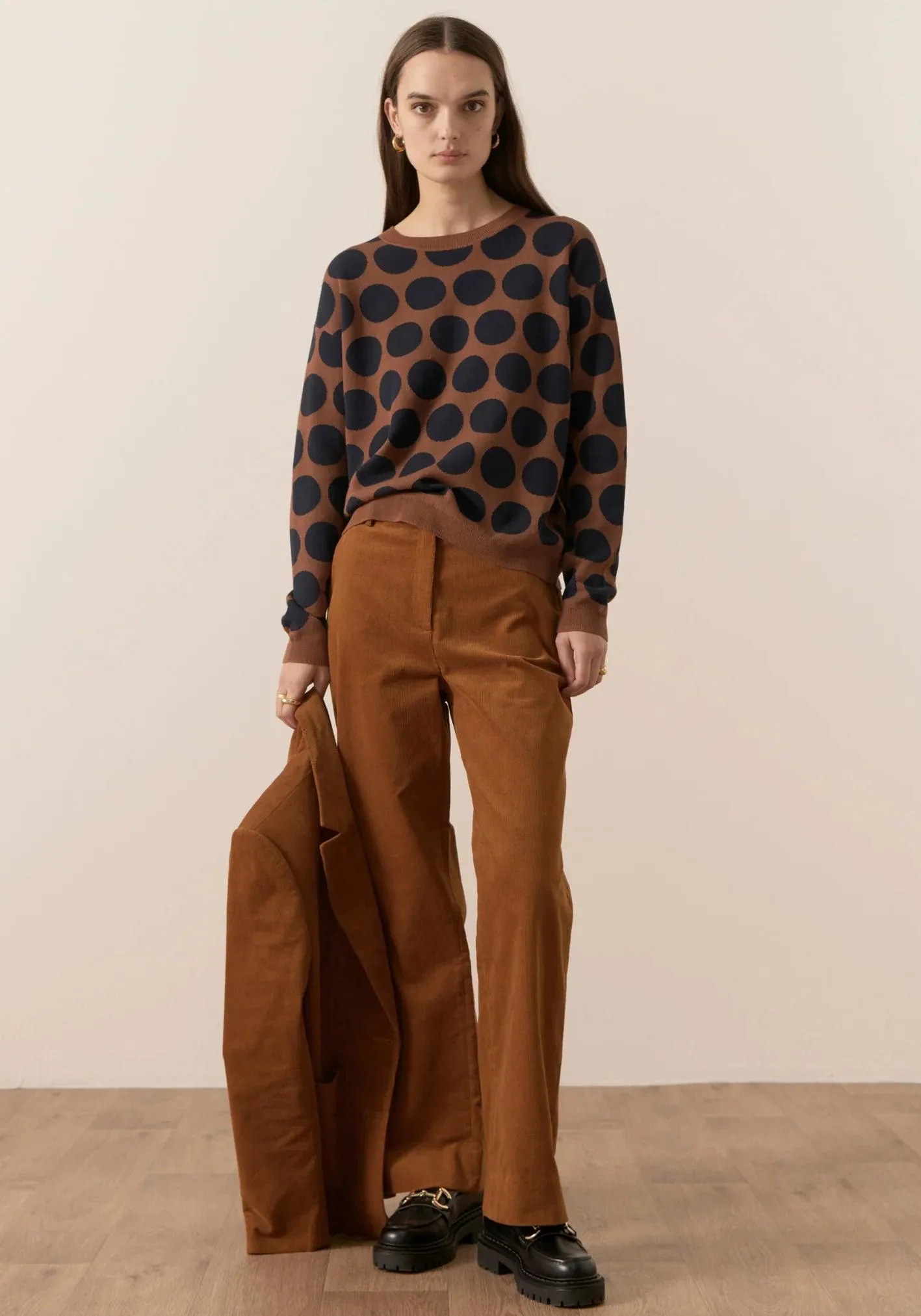 POL Thomas Corduroy Pant in Toffee