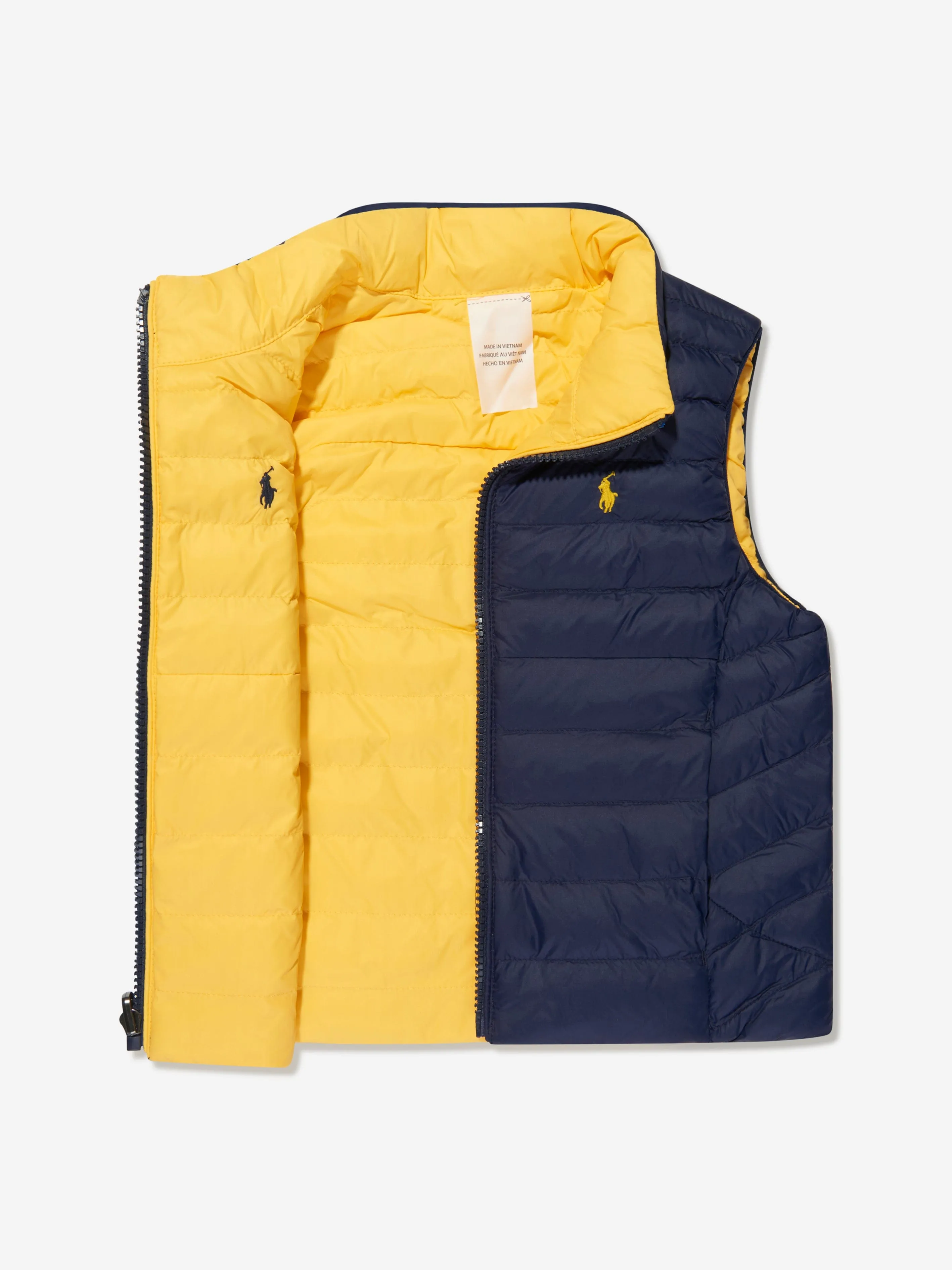 Ralph Lauren Boys Reversible Gilet in Navy