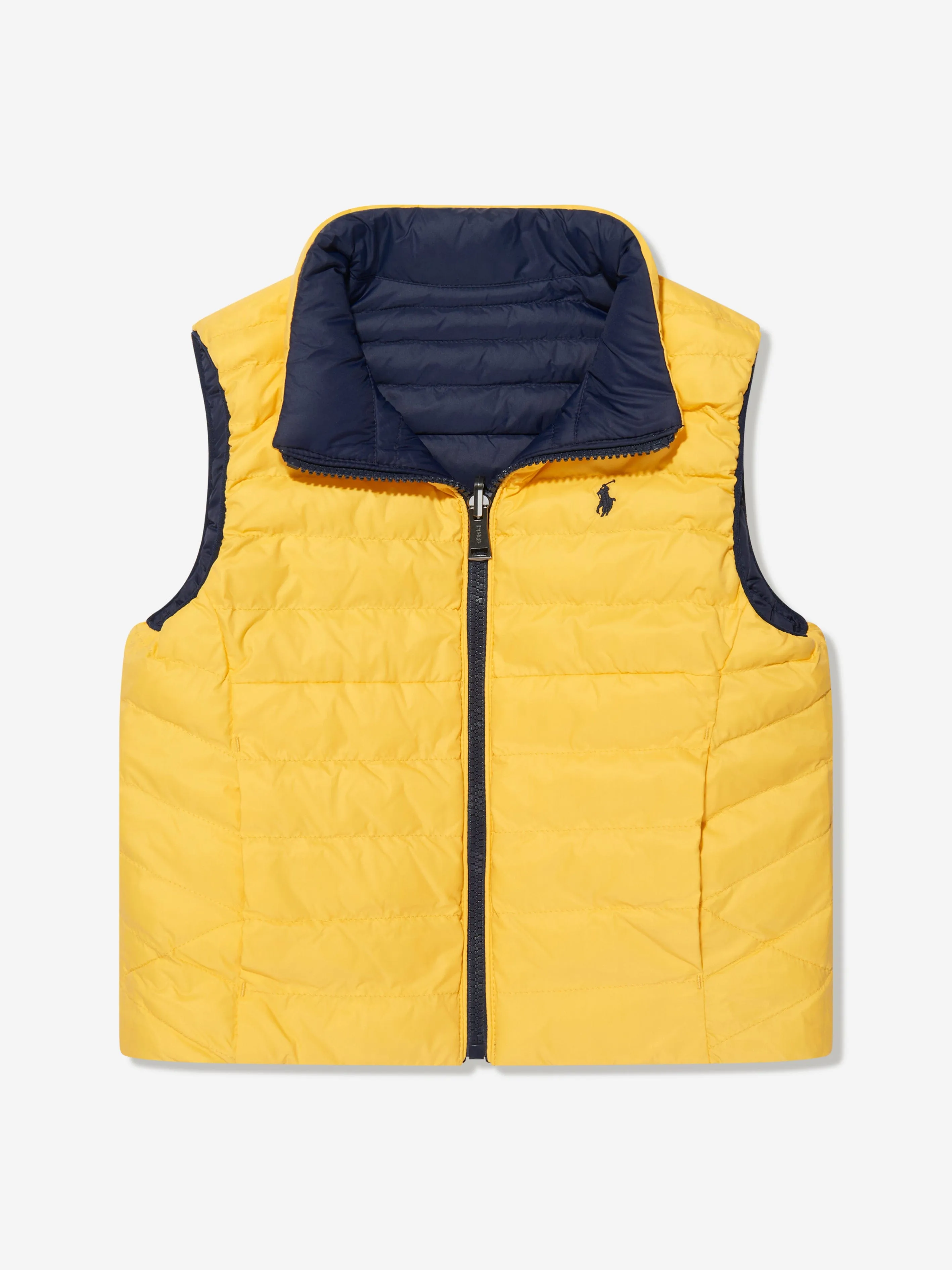 Ralph Lauren Boys Reversible Gilet in Navy