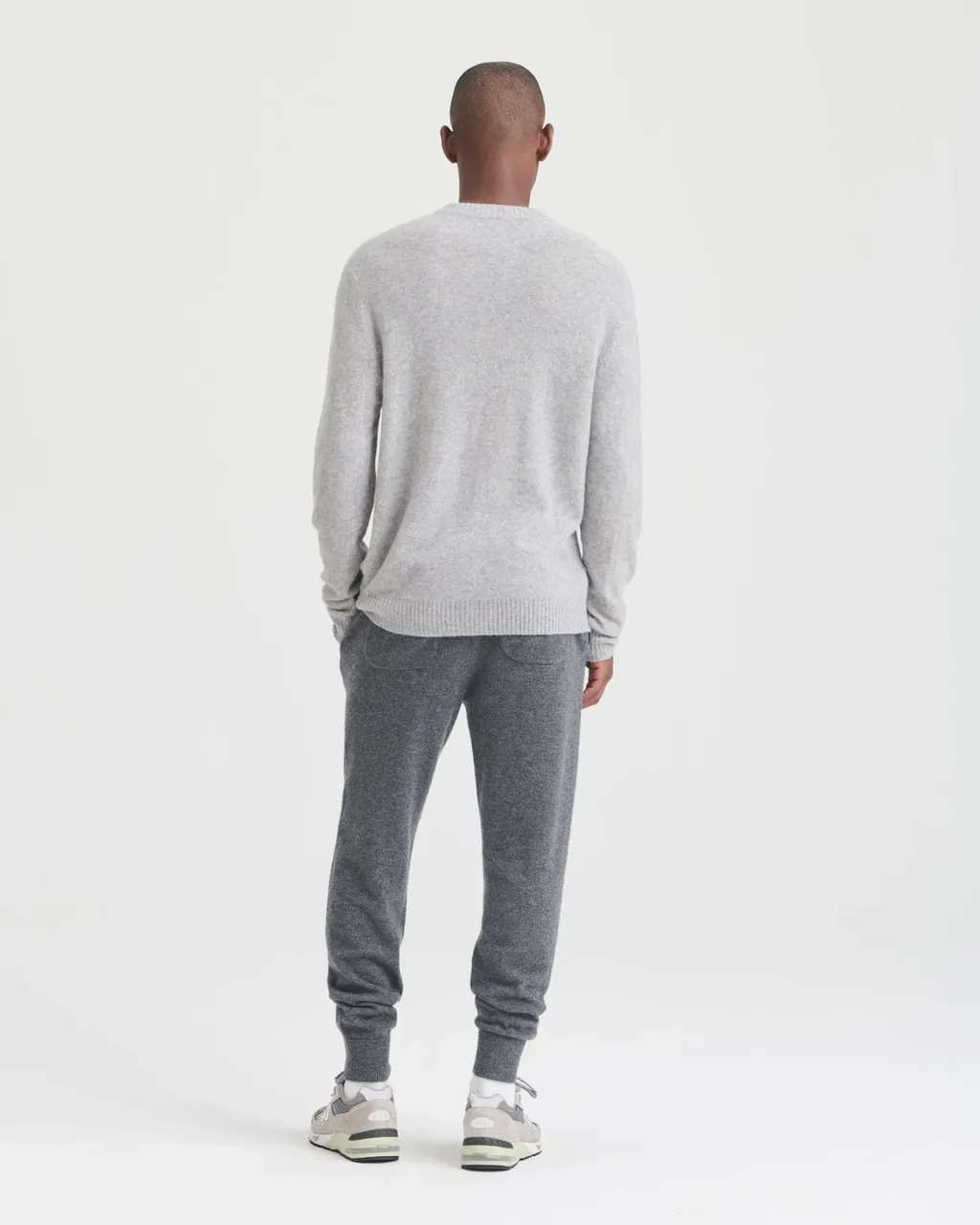 Reversible Cashmere Crewneck Sweater