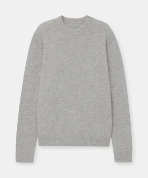 Reversible Cashmere Crewneck Sweater