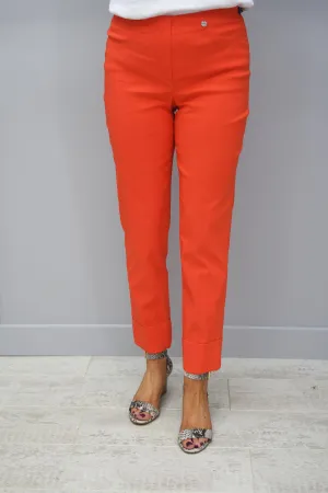 Robell Bella Orange 7/8 Trousers - 51568 5499 321