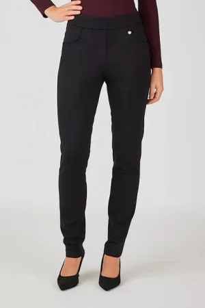 Robell Jersey Bella Full length Trousers in Black or Navy