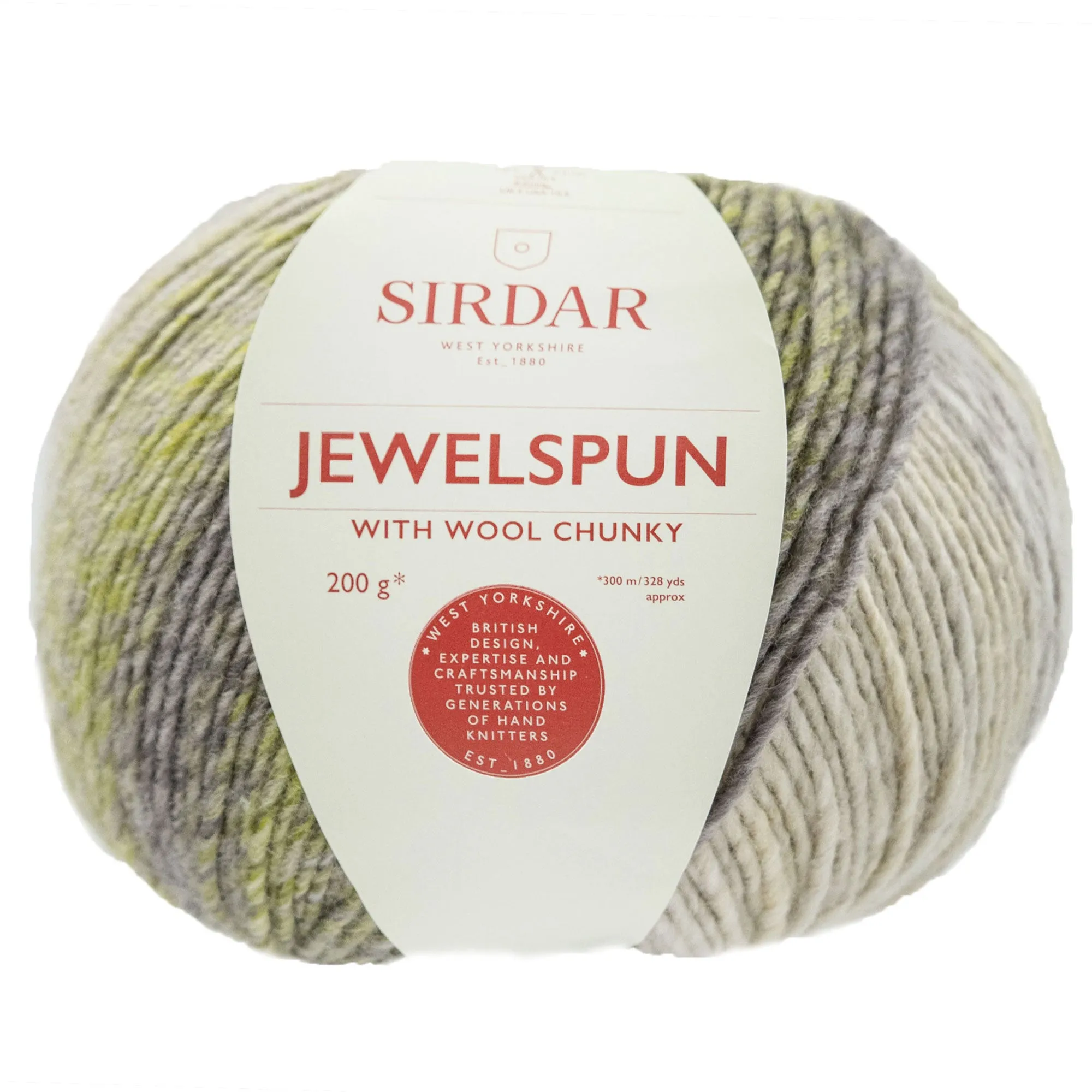 Sirdar Jewelspun with Wool Chunky Yarn - 206 Crystal Sea