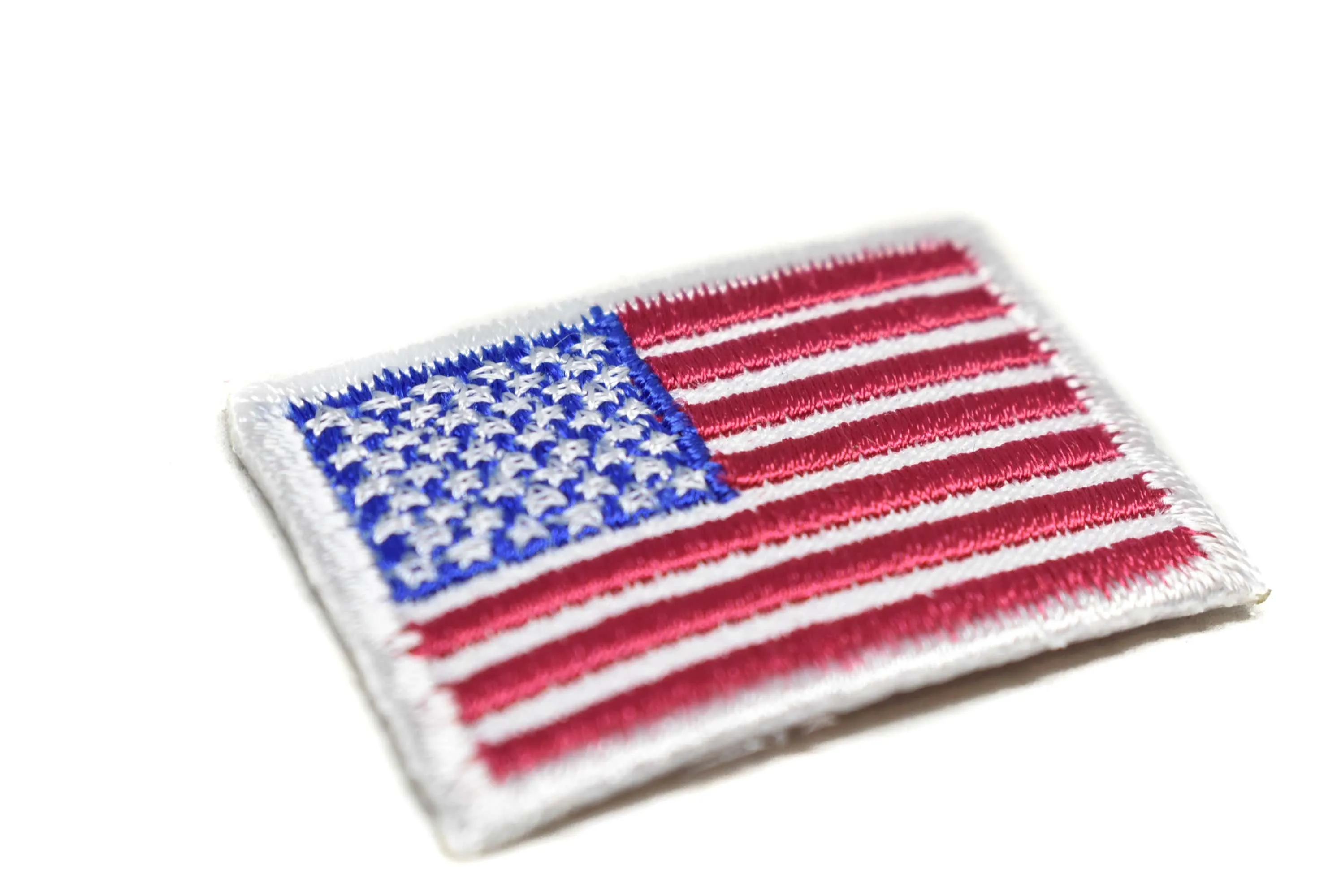 Small American Flag Patch 1.50" x 1" (6/12 pcs)