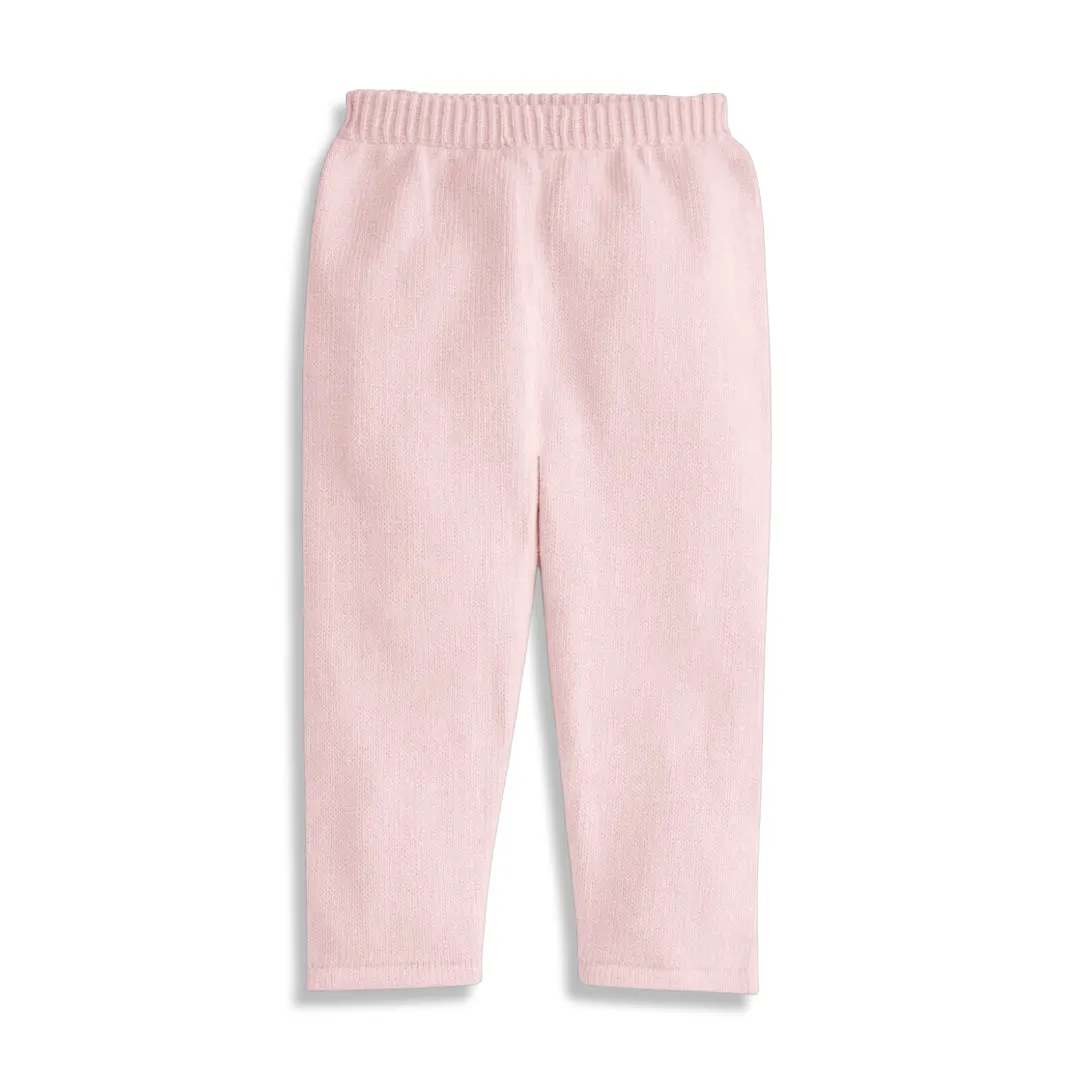 Solid Knit Pant -- Rose