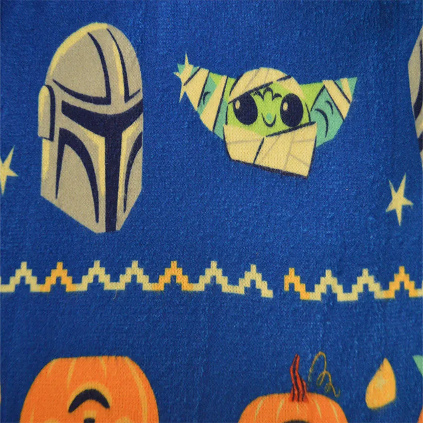 Star Wars Mandalorian and Grogu Halloween Candy is the Way Pajama