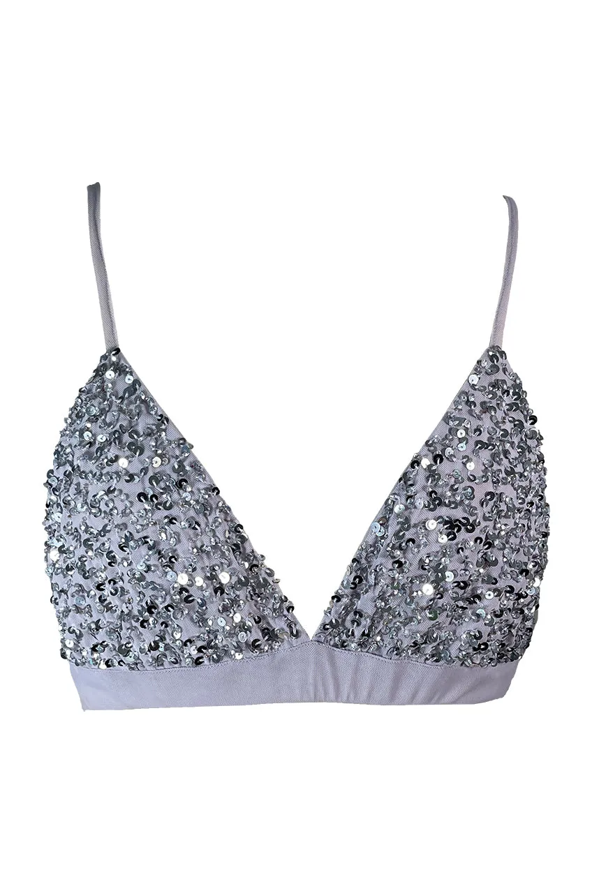 SUNSET BRALETTE SILVER