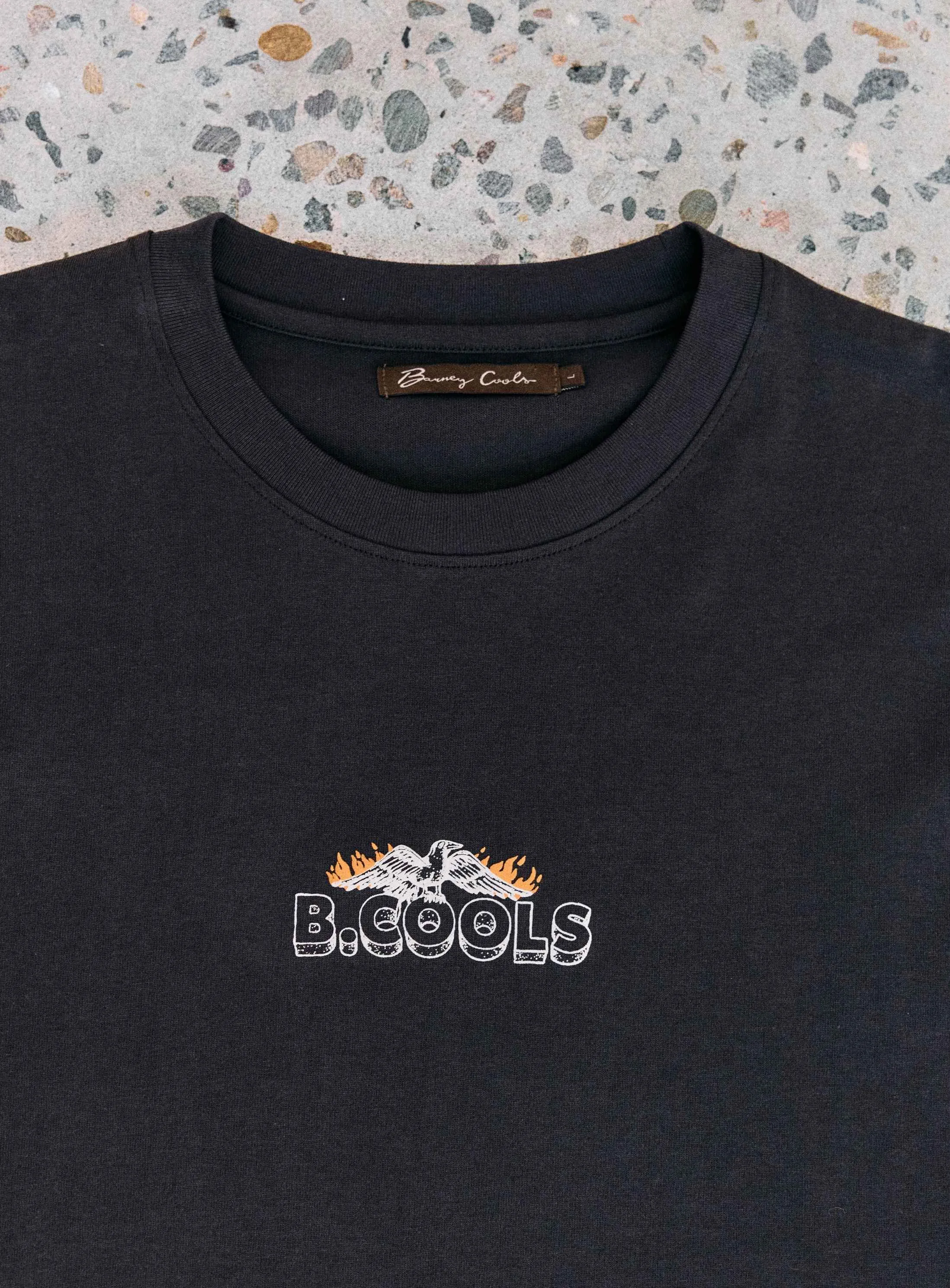 Swoopy Boys Tee Pigment Black