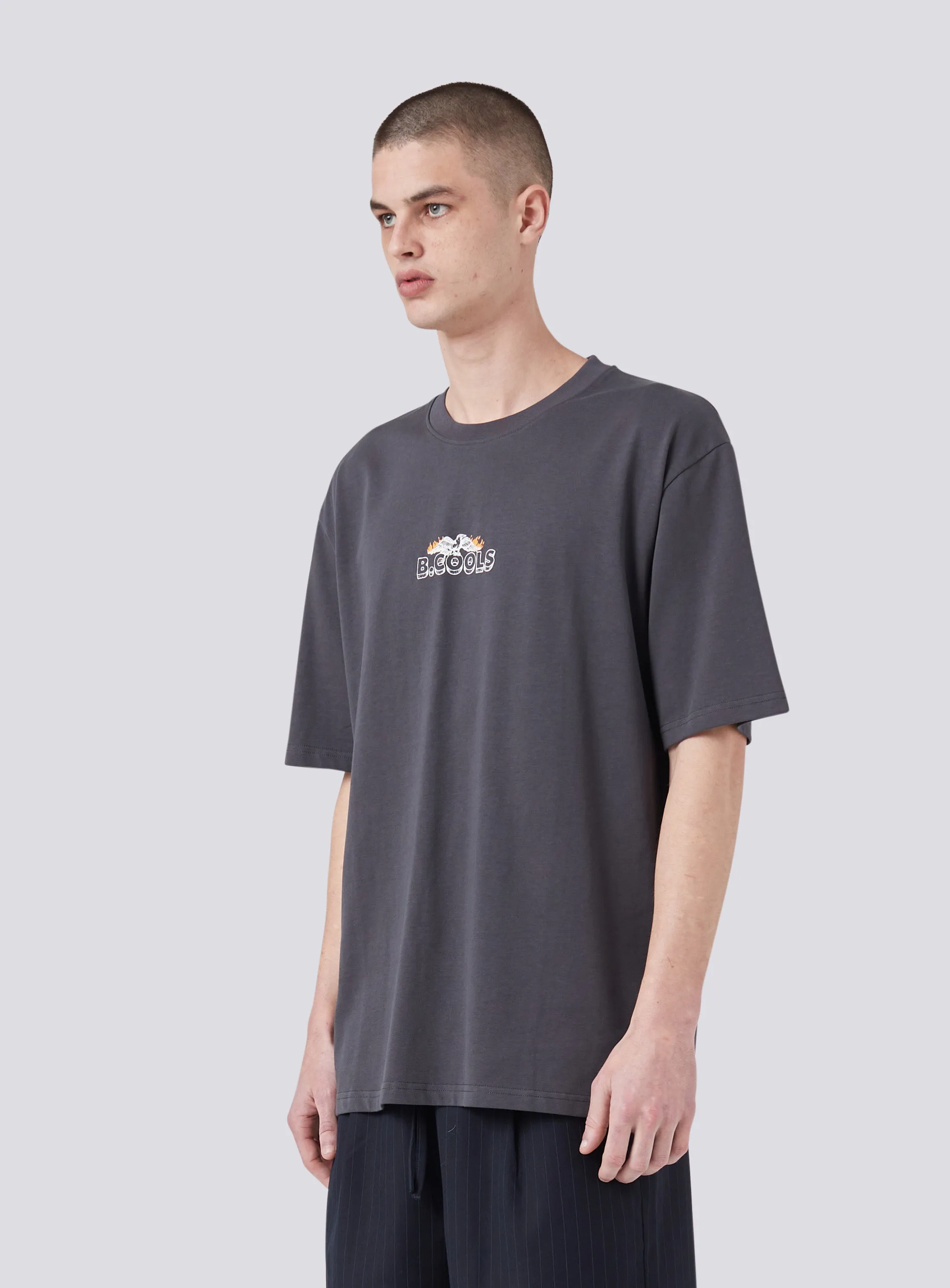 Swoopy Boys Tee Pigment Black