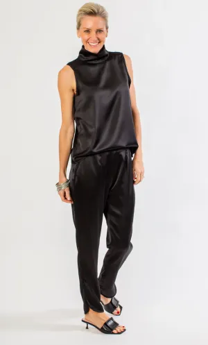 Taylor Tailored Tuxedo Silky Pant