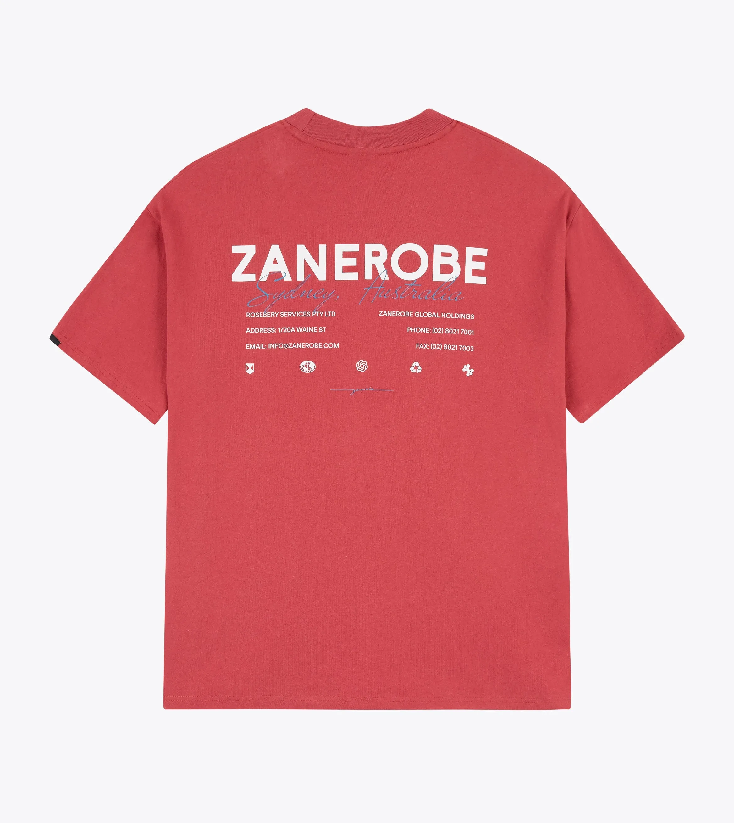 ZR Box Tee Cherry